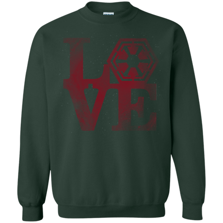 Sweatshirts Forest Green / Small LOVE Sith Crewneck Sweatshirt