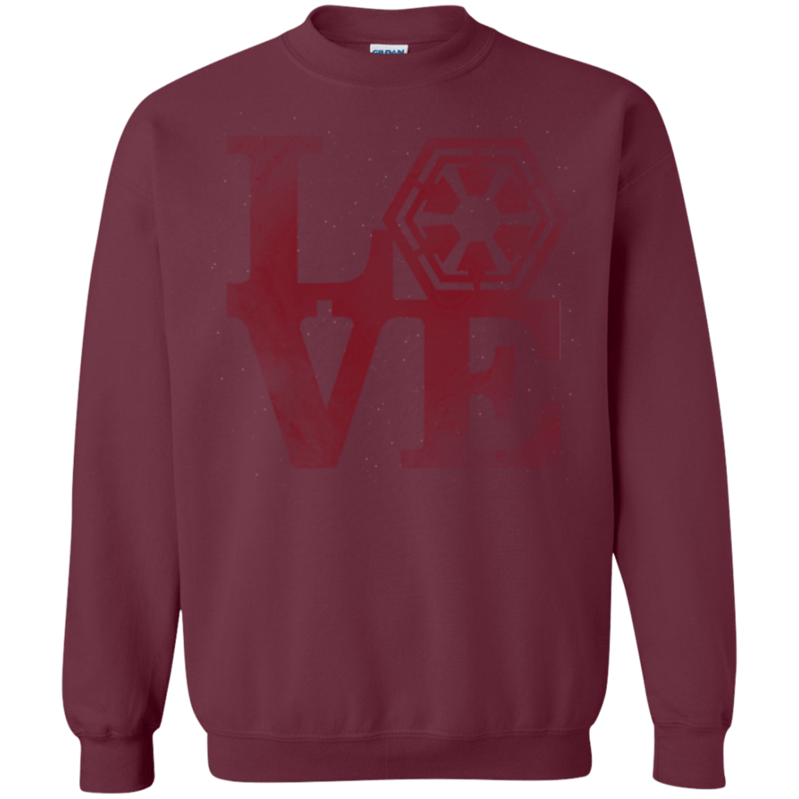 Sweatshirts Maroon / Small LOVE Sith Crewneck Sweatshirt