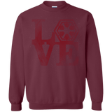 Sweatshirts Maroon / Small LOVE Sith Crewneck Sweatshirt