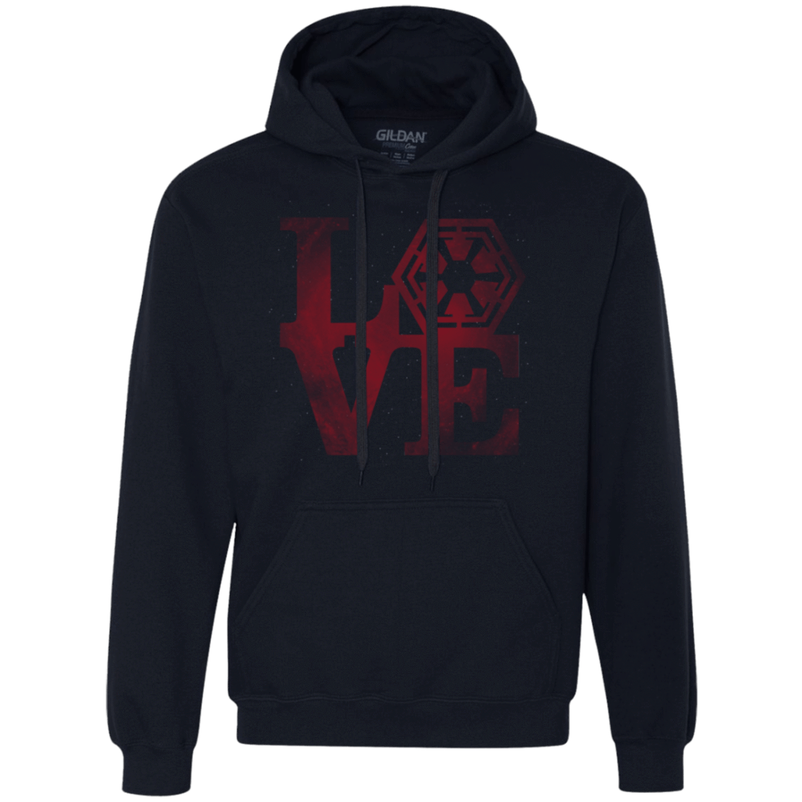 Sweatshirts Navy / Small LOVE Sith Premium Fleece Hoodie