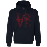 Sweatshirts Navy / Small LOVE Sith Premium Fleece Hoodie