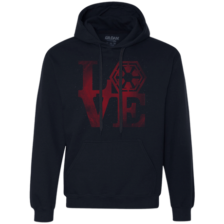 Sweatshirts Navy / Small LOVE Sith Premium Fleece Hoodie