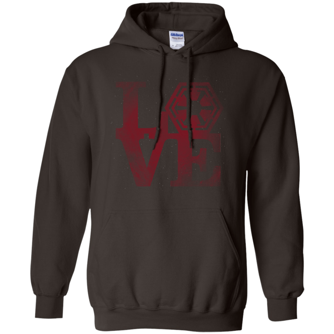 Sweatshirts Dark Chocolate / Small LOVE Sith Pullover Hoodie