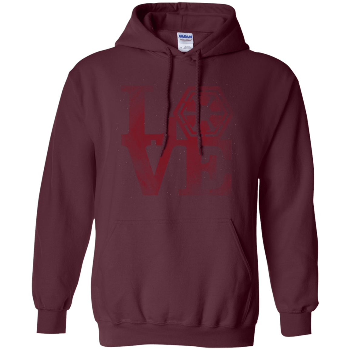 Sweatshirts Maroon / Small LOVE Sith Pullover Hoodie