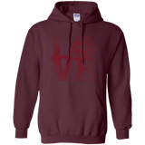 Sweatshirts Maroon / Small LOVE Sith Pullover Hoodie