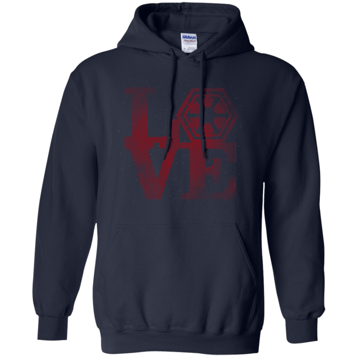 Sweatshirts Navy / Small LOVE Sith Pullover Hoodie