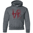 Sweatshirts Dark Heather / YS LOVE Sith Youth Hoodie