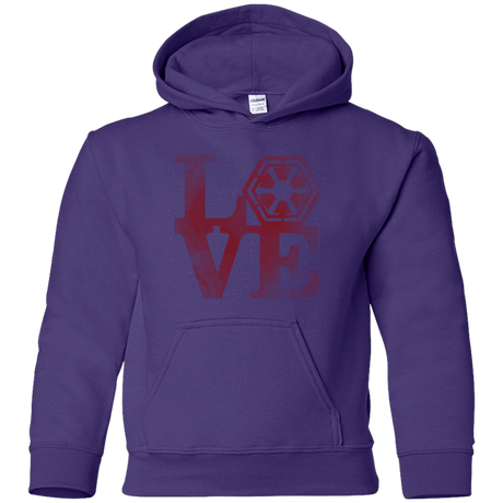 Sweatshirts Purple / YS LOVE Sith Youth Hoodie