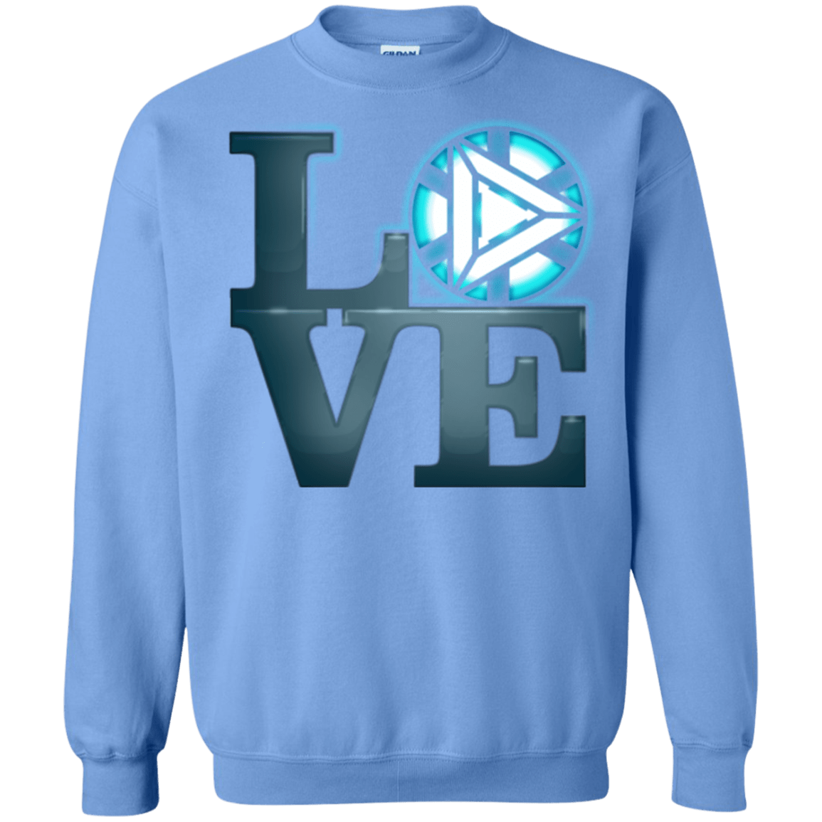 Sweatshirts Carolina Blue / Small Love Stark Crewneck Sweatshirt