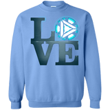 Sweatshirts Carolina Blue / Small Love Stark Crewneck Sweatshirt