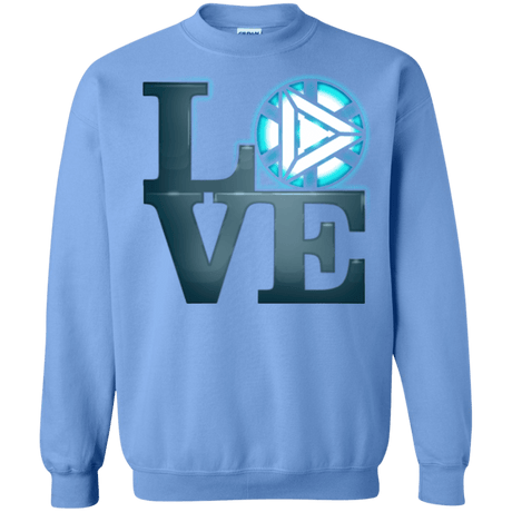 Sweatshirts Carolina Blue / Small Love Stark Crewneck Sweatshirt