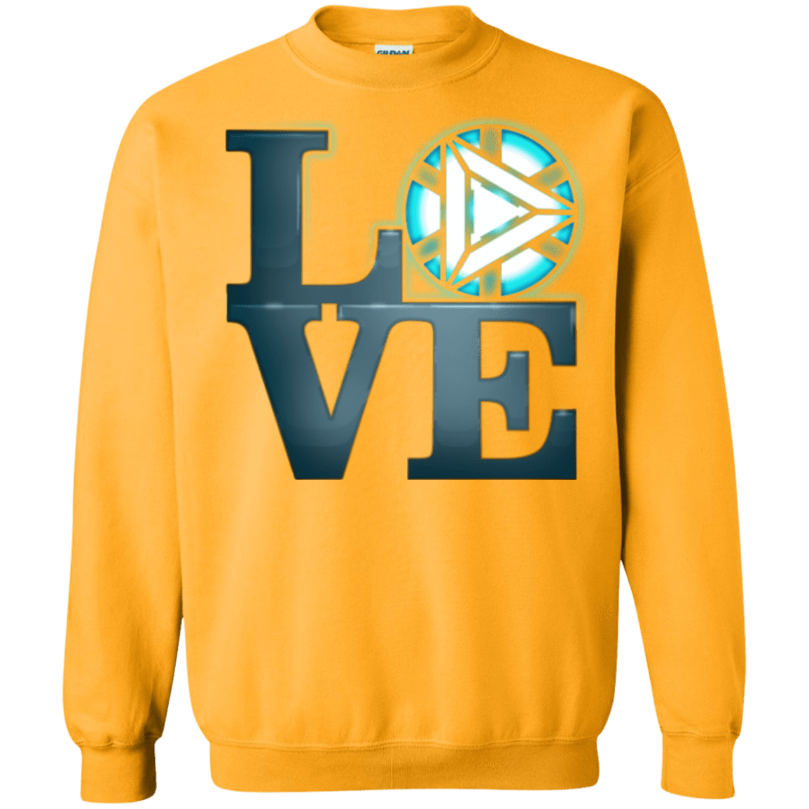 Sweatshirts Gold / Small Love Stark Crewneck Sweatshirt