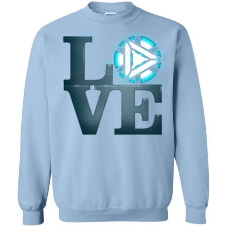 Sweatshirts Light Blue / Small Love Stark Crewneck Sweatshirt