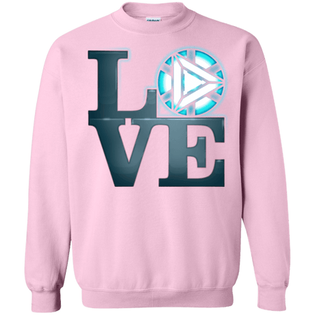 Sweatshirts Light Pink / Small Love Stark Crewneck Sweatshirt