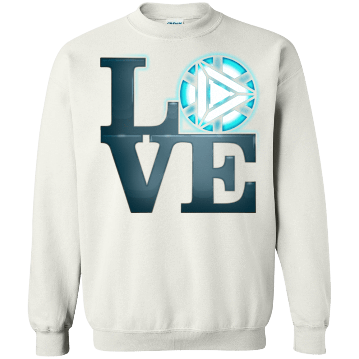 Sweatshirts White / Small Love Stark Crewneck Sweatshirt