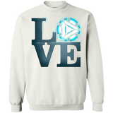 Sweatshirts White / Small Love Stark Crewneck Sweatshirt