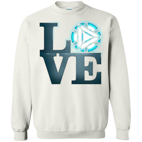 Sweatshirts White / Small Love Stark Crewneck Sweatshirt