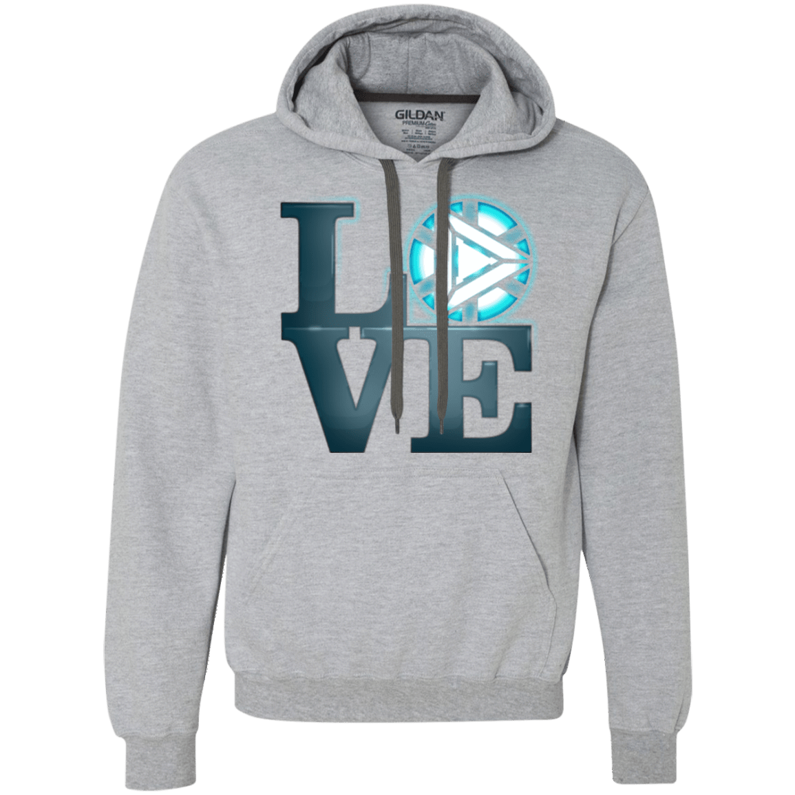 Sweatshirts Sport Grey / Small Love Stark Premium Fleece Hoodie