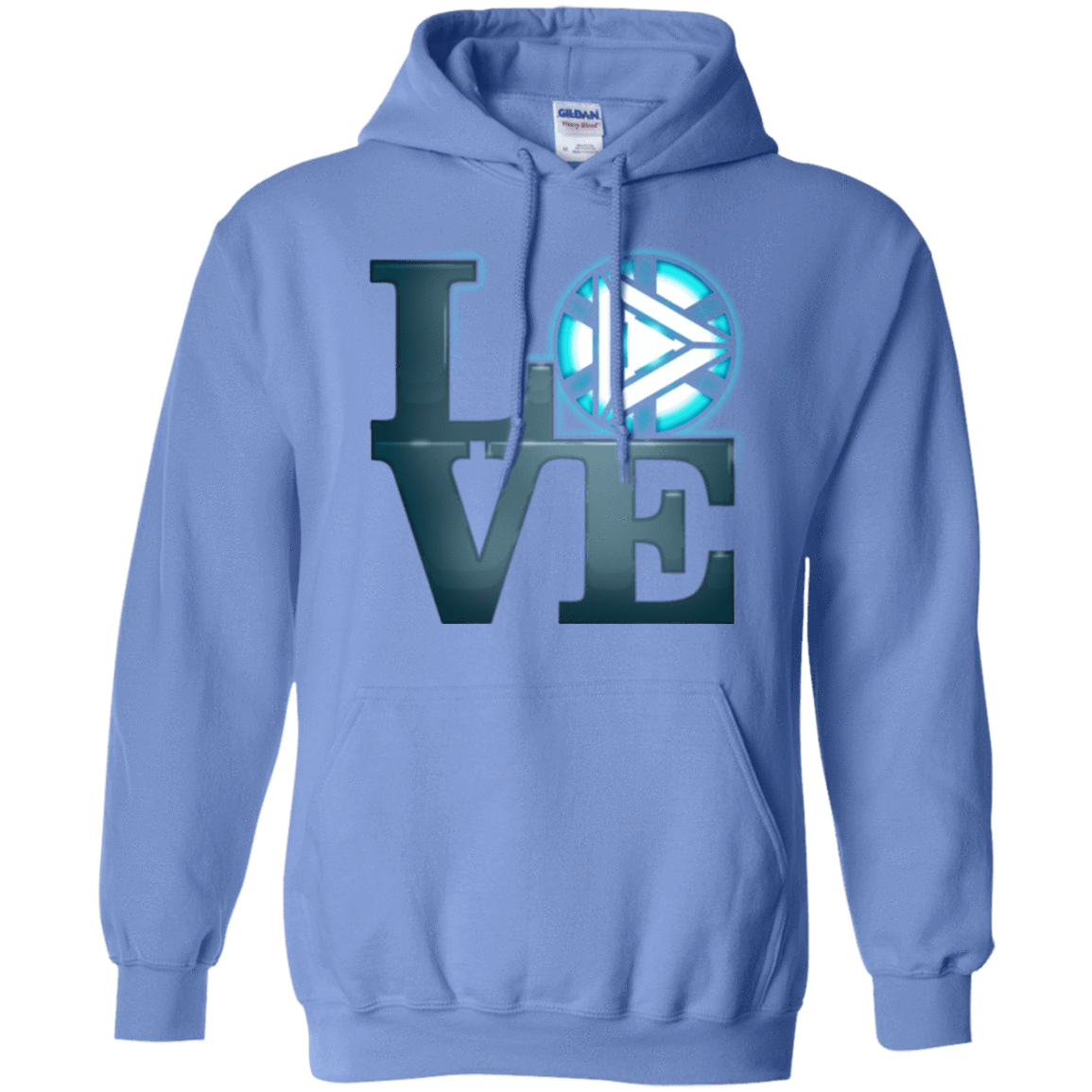 Sweatshirts Carolina Blue / Small Love Stark Pullover Hoodie