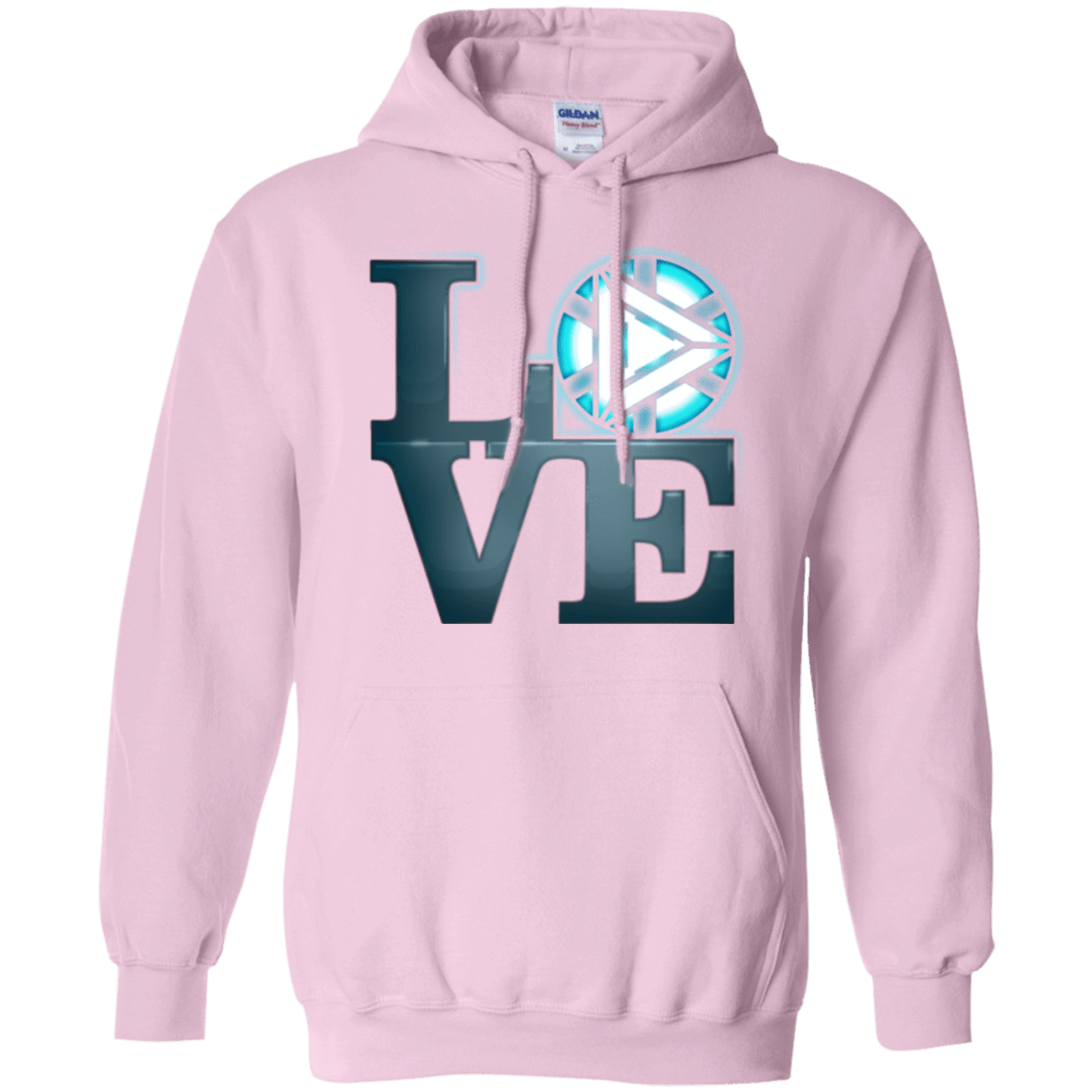 Sweatshirts Light Pink / Small Love Stark Pullover Hoodie