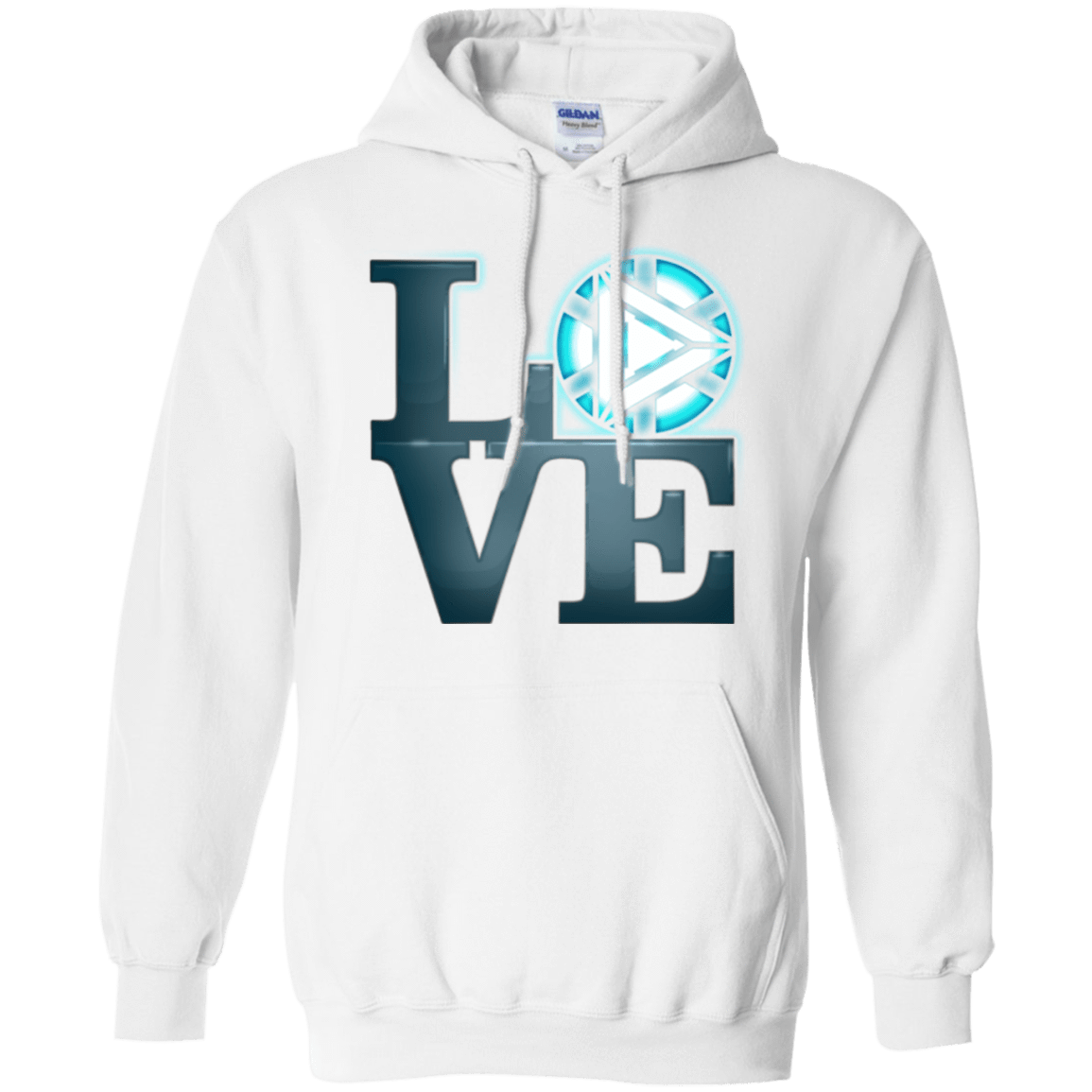 Sweatshirts White / Small Love Stark Pullover Hoodie