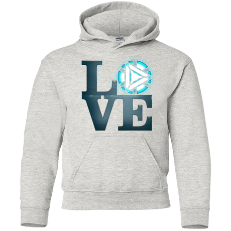 Sweatshirts Ash / YS Love Stark Youth Hoodie