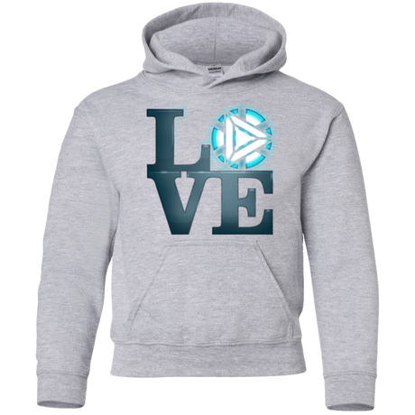 Sweatshirts Sport Grey / YS Love Stark Youth Hoodie