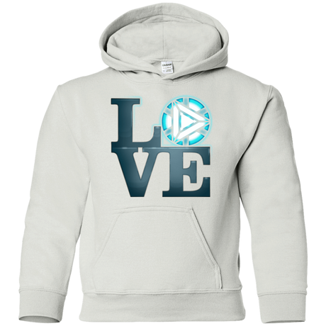 Sweatshirts White / YS Love Stark Youth Hoodie