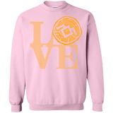Sweatshirts Light Pink / Small LOVE TWIN PEAKS Crewneck Sweatshirt