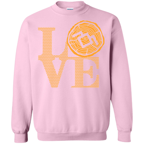 Sweatshirts Light Pink / Small LOVE TWIN PEAKS Crewneck Sweatshirt