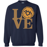 Sweatshirts Navy / Small LOVE TWIN PEAKS Crewneck Sweatshirt