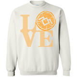 Sweatshirts White / Small LOVE TWIN PEAKS Crewneck Sweatshirt