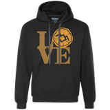 Sweatshirts Black / Small LOVE TWIN PEAKS Premium Fleece Hoodie