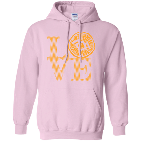 Sweatshirts Light Pink / Small LOVE TWIN PEAKS Pullover Hoodie