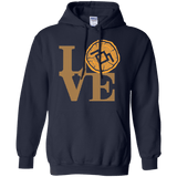 Sweatshirts Navy / Small LOVE TWIN PEAKS Pullover Hoodie