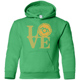Sweatshirts Irish Green / YS LOVE TWIN PEAKS Youth Hoodie