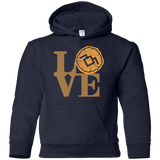 Sweatshirts Navy / YS LOVE TWIN PEAKS Youth Hoodie
