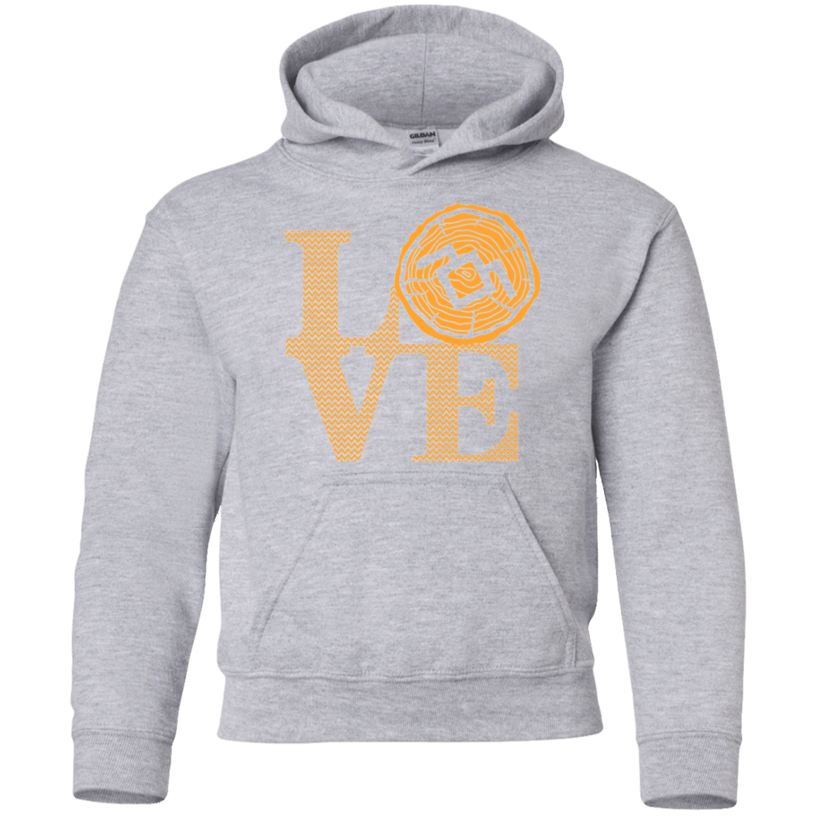 Sweatshirts Sport Grey / YS LOVE TWIN PEAKS Youth Hoodie