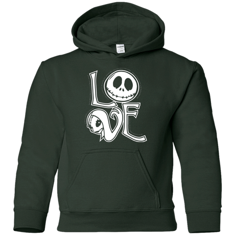Sweatshirts Forest Green / YS Love Youth Hoodie