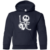 Sweatshirts Navy / YS Love Youth Hoodie