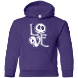Sweatshirts Purple / YS Love Youth Hoodie