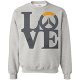 Sweatshirts Ash / Small Loverwatch Crewneck Sweatshirt