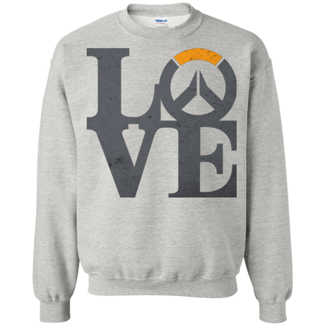 Sweatshirts Ash / Small Loverwatch Crewneck Sweatshirt