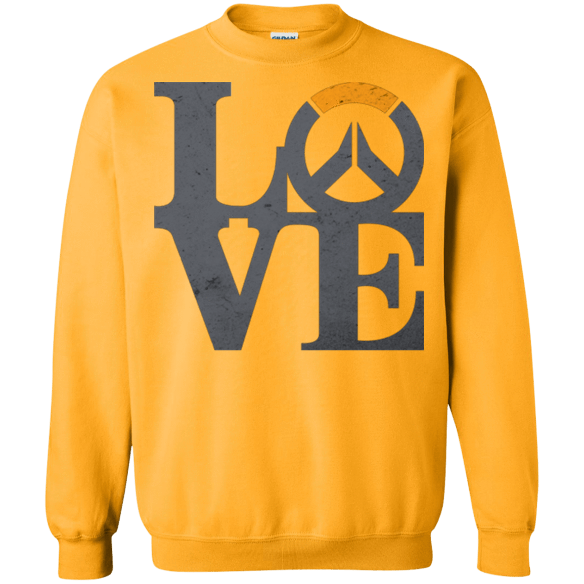 Sweatshirts Gold / Small Loverwatch Crewneck Sweatshirt