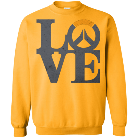 Sweatshirts Gold / Small Loverwatch Crewneck Sweatshirt