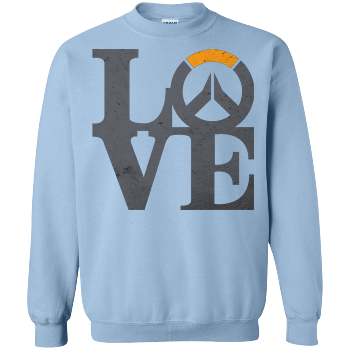 Sweatshirts Light Blue / Small Loverwatch Crewneck Sweatshirt