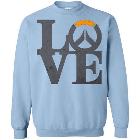 Sweatshirts Light Blue / Small Loverwatch Crewneck Sweatshirt