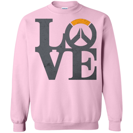 Sweatshirts Light Pink / Small Loverwatch Crewneck Sweatshirt