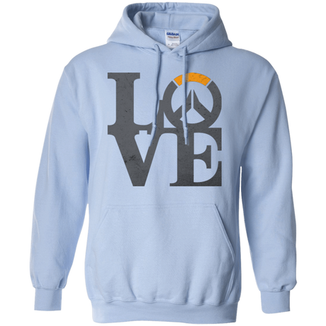 Sweatshirts Light Blue / Small Loverwatch Pullover Hoodie