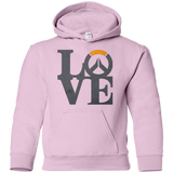 Sweatshirts Light Pink / YS Loverwatch Youth Hoodie